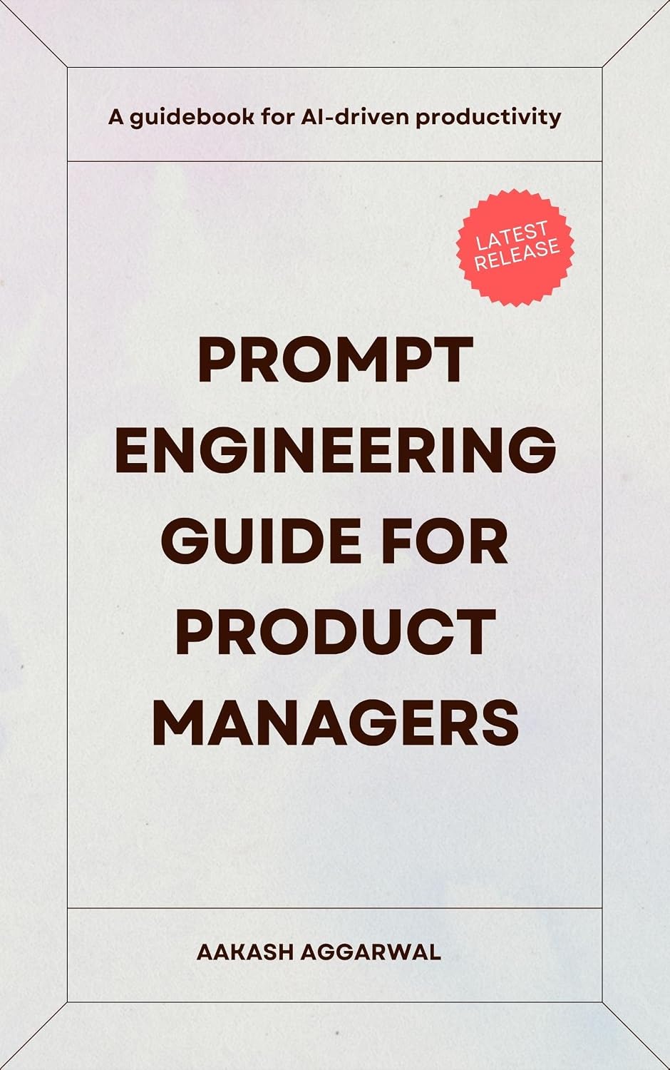 Cover of Prompt engineering guide for product managers